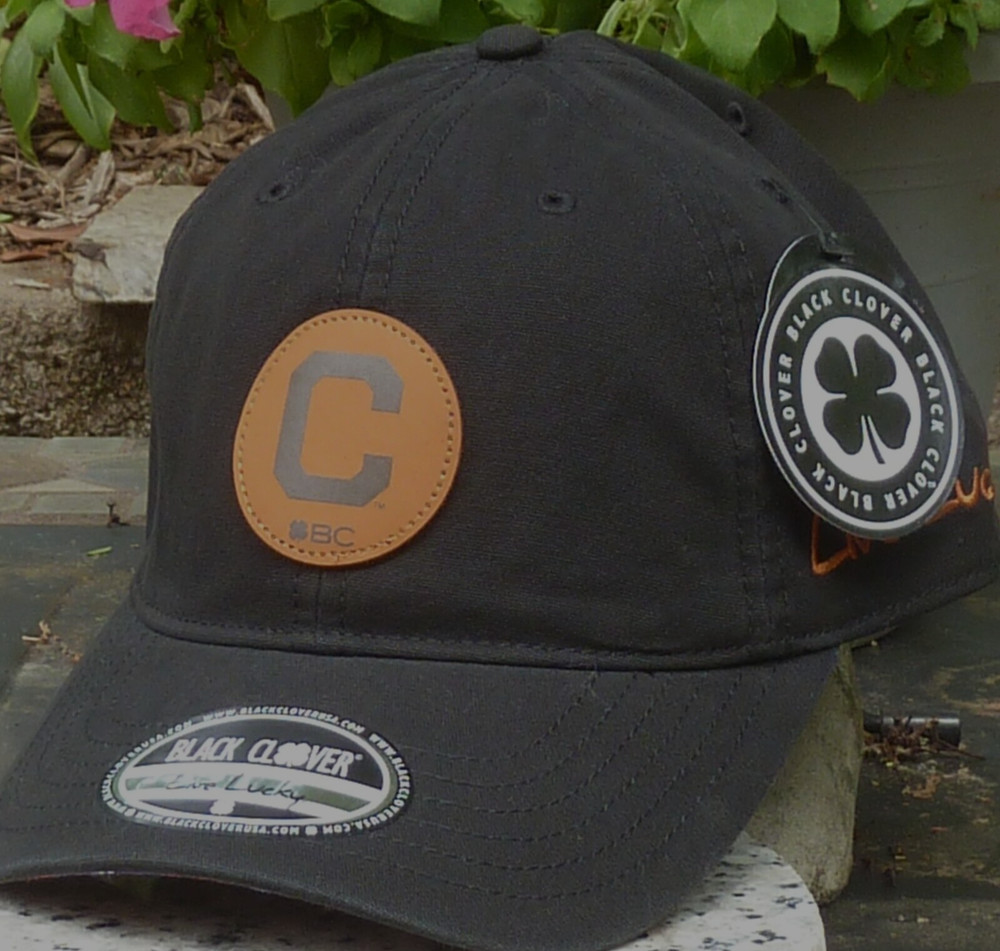 Clemson / Black Clover Black with  w/ Clemson Logo Hat