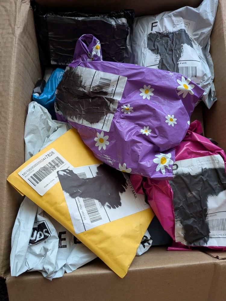 Authentic Unclaimed Mail Party Box READ DESCRIPTION