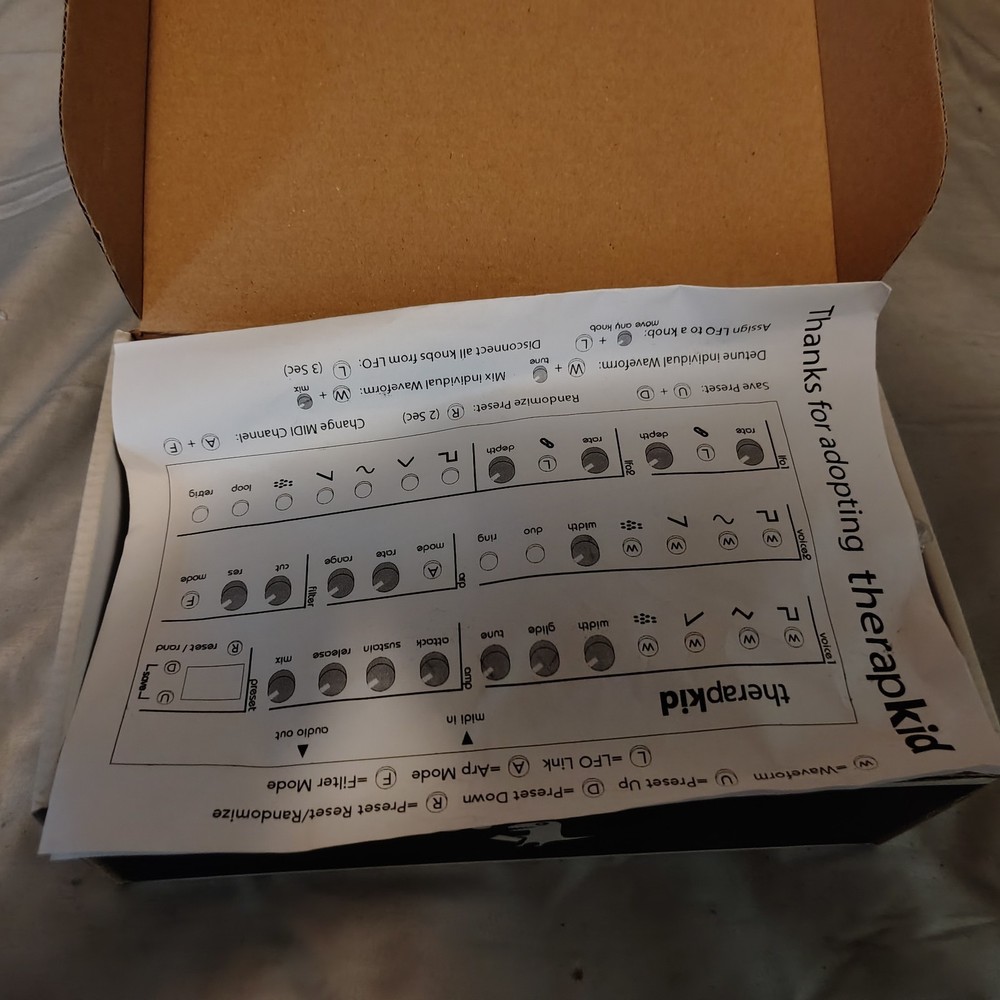 Twisted Electrons Therapkid 8-bit Synthesizer