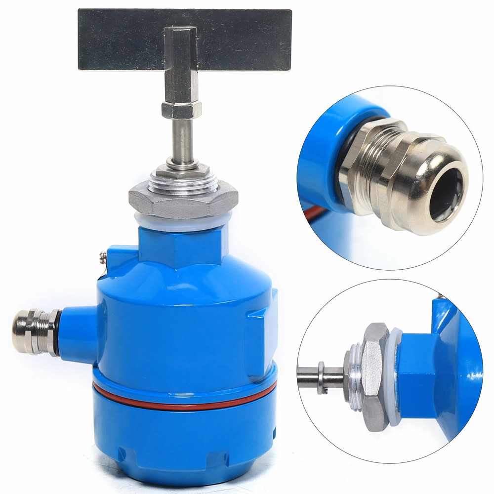 High temperature rotary paddle level switch for solid bin indicator silo sensor