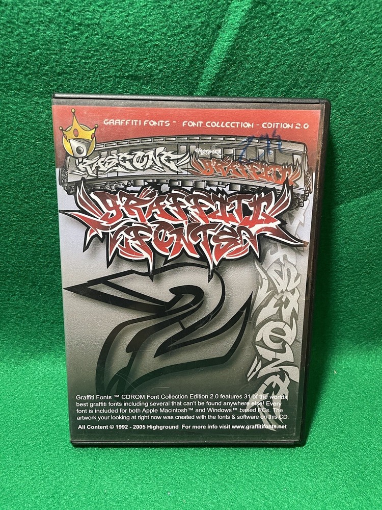 Graffiti Fonts 2.0 Edition￼