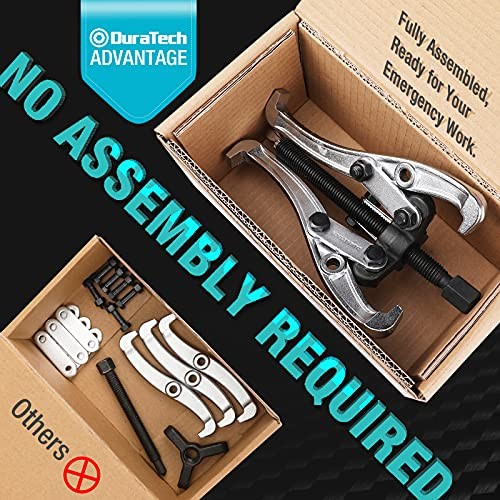4-Piece 3-Jaw Gear Puller, 3", 4", 6", 8", Removal Tool for 3", 4", 6", 8‘’
