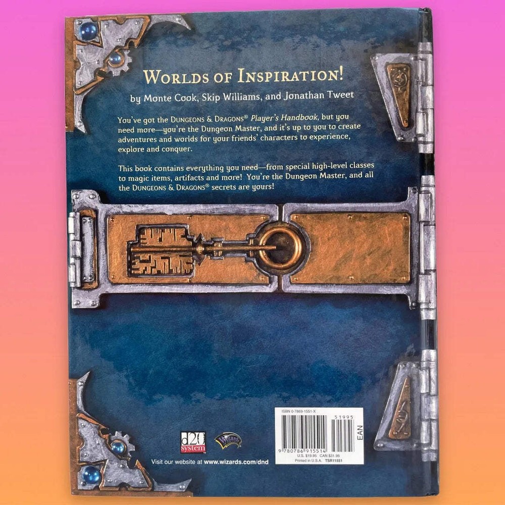 Dungeon Master's Guide + DM Screen Dungeons & Dragons 3e