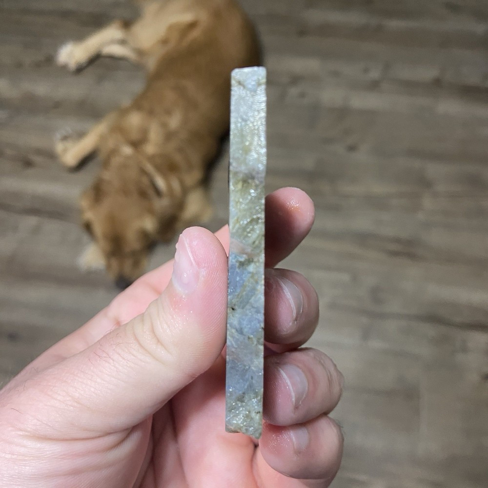 Labradorite Flashy Rough Slab 2.23 Oz