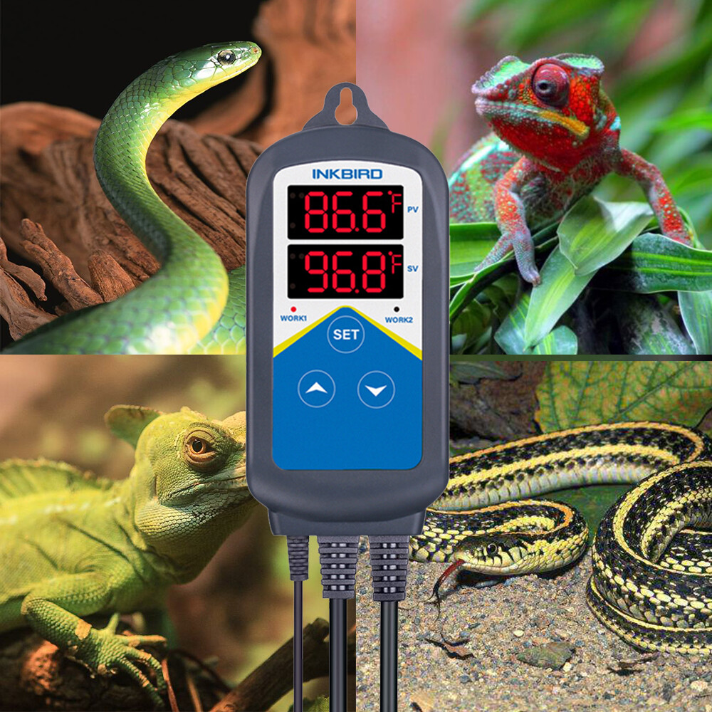 Inkbird 306 Digital Temperature Controller Heater Thermostat Switch Timer 110V