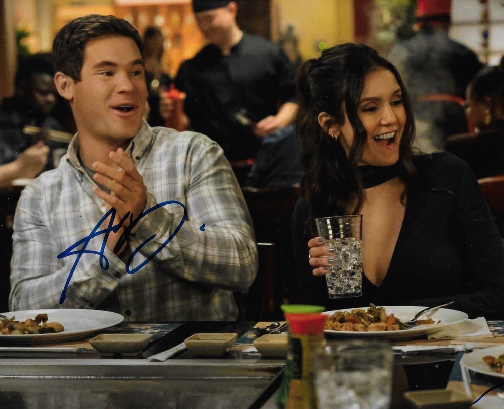 ADAM DEVINE  'MIKE & DAVE NEED WEDDING DATES' SIGNED 8X10 PICTURE *PROOF *COA 3