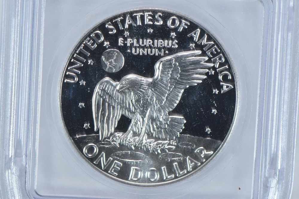 1973-S Eisenhower $1 Silver PR70 DCAM ICG