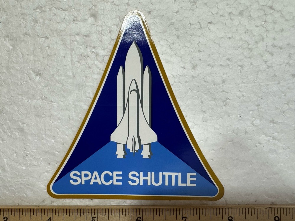 Vintage NASA Space Shuttle Sticker