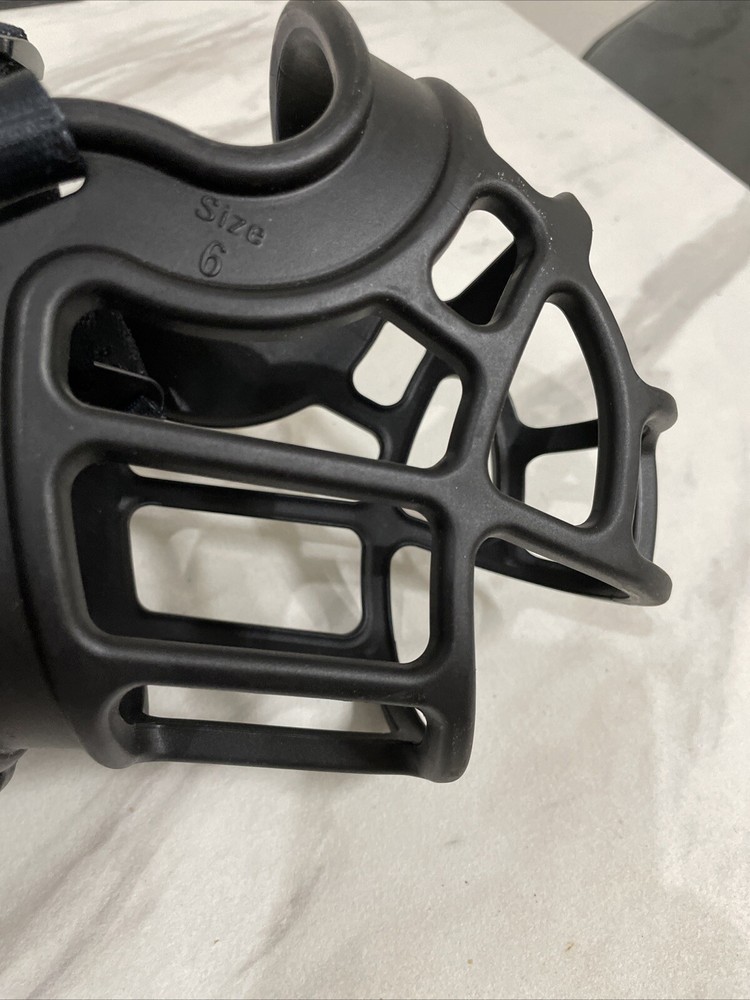 Dog Muzzle, Basket Muzzle Anti Biting Chewing, Large Breed Lightweight size 6