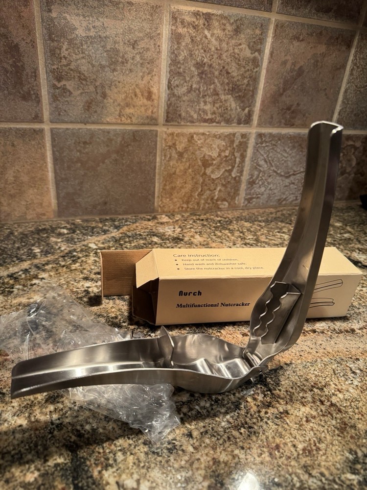 Nurch Multifunctional Nutcracker Tool 304 Stainless Steel