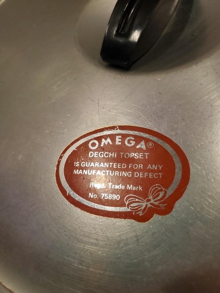 Omega Degchi Topset Aluminum Ware 75890 No 8