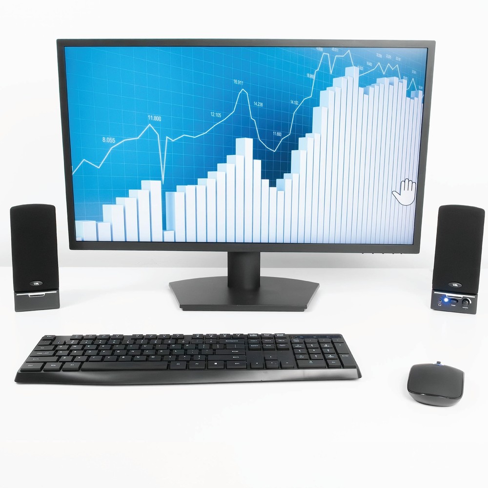 Cyber Acoustics CA-2014 multimedia desktop computer speakers