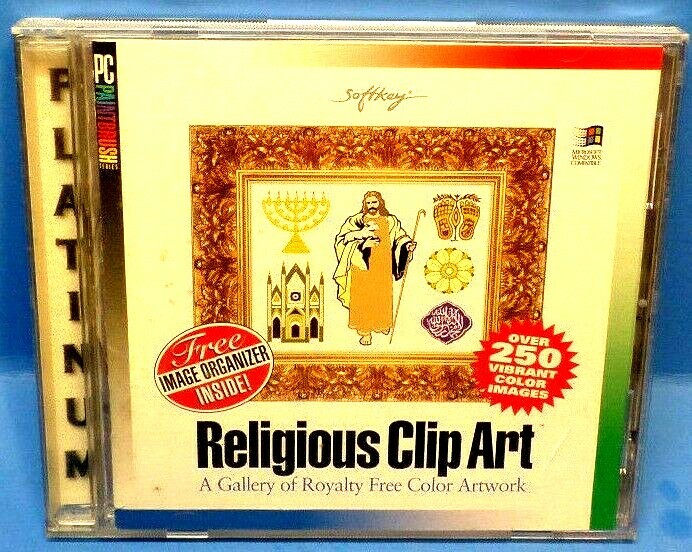 Religious Clipart (PC-CD,1994) Windows 3.1