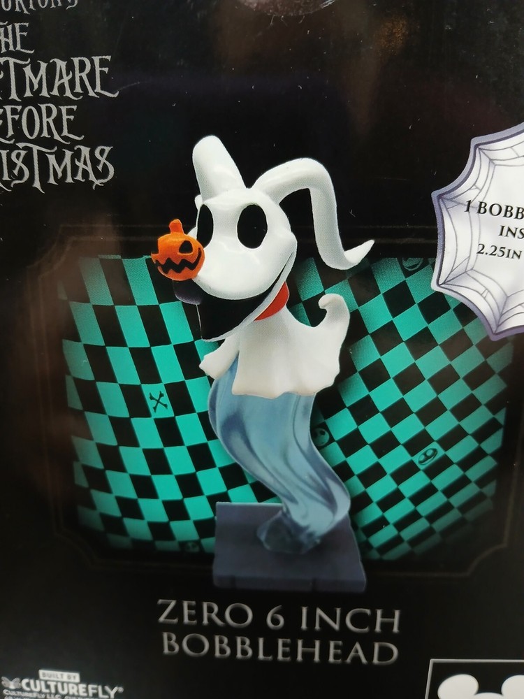 Nightmare Before Christmas Zero Bobblehead 6" New