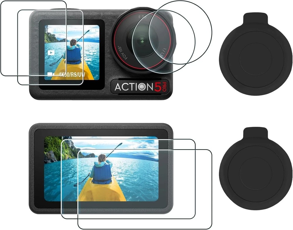 Lens Screen Protector for DJI Osmo Action 5 Pro Accessories Clear
