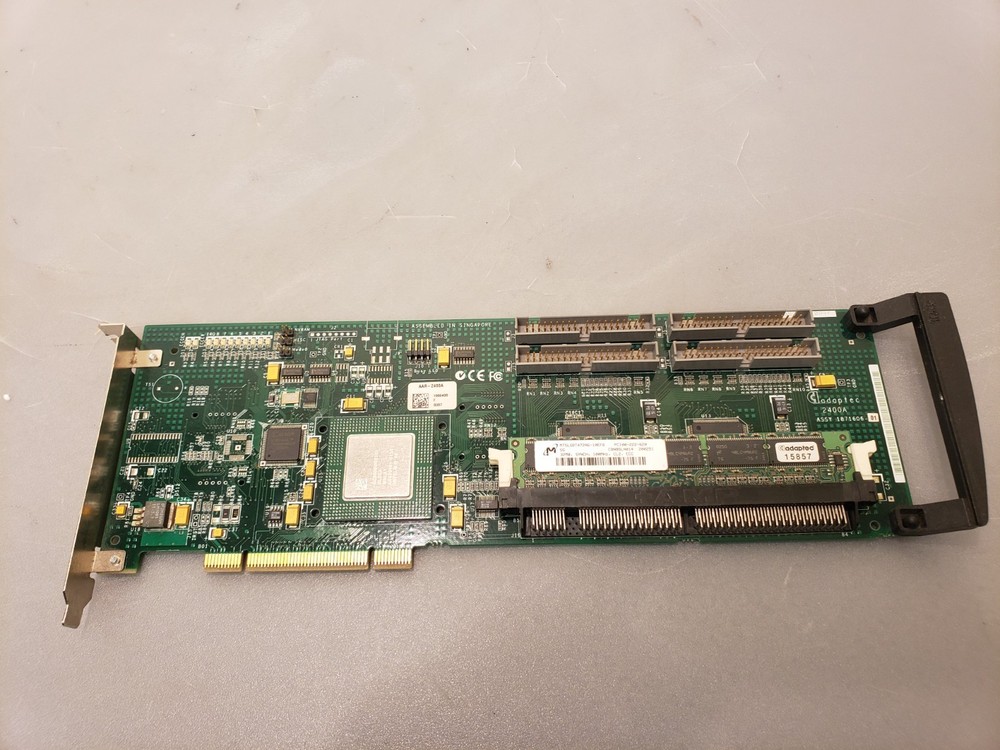 Adaptec AAR-2400A ATA 32-bit 32MB PCI 4-Channel RAID Controller w/32Mb DIMM