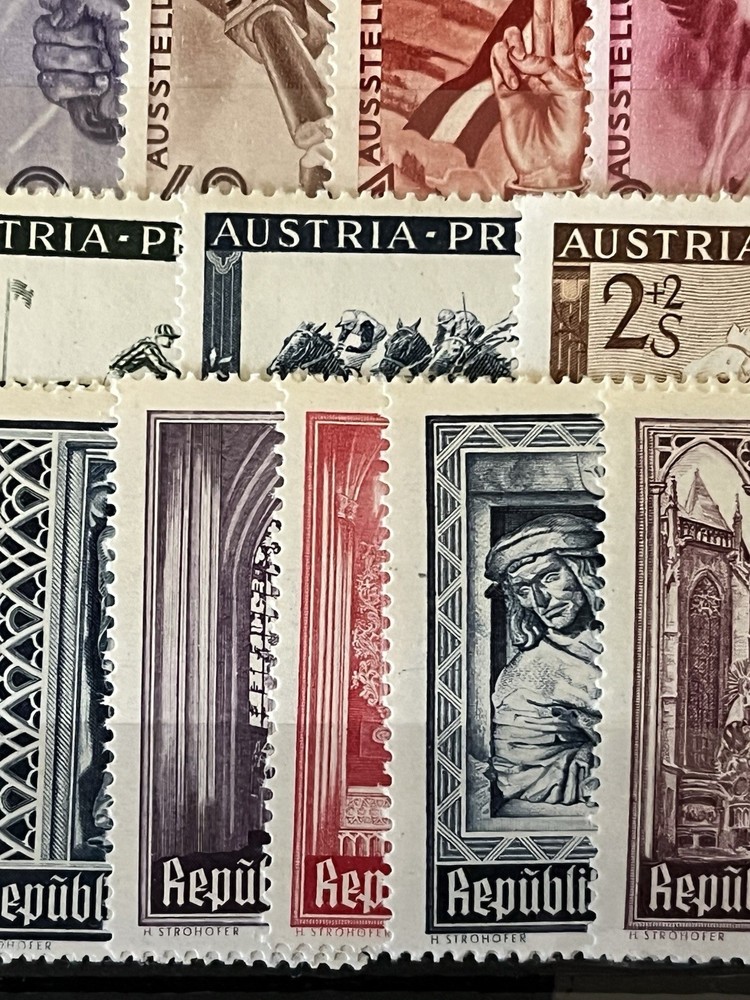 AUSTRIA - 1946 - Complete Year Set - MNH