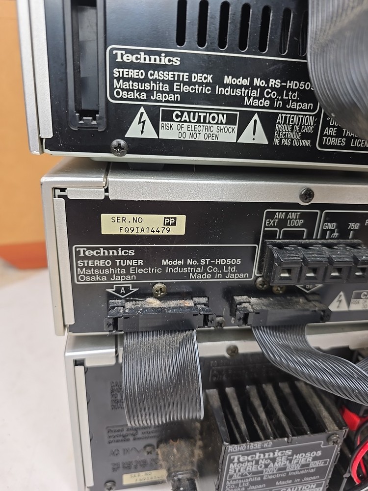 Technics Micro Stereo Component System *Partialy Working* READ