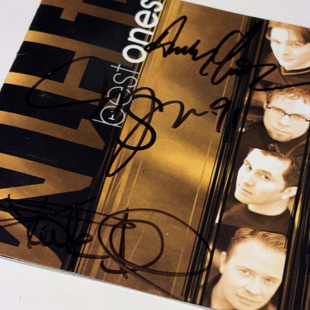 4Him Best Ones Signed CD Booklet Autographed