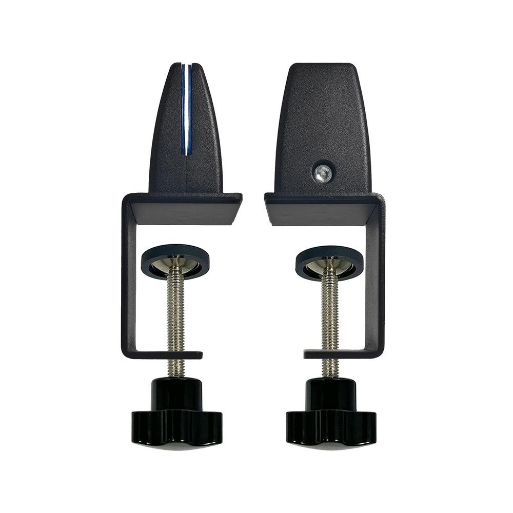 Desk Divider Clamp for 1/8 to 0.51 Inch Panel Adjustable Partition 2 Pack