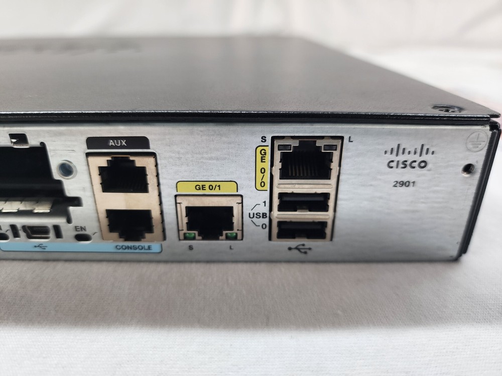 Cisco CISCO2901-SEC/K9 Gigabit Integrated Services Router 2901 Security Bundle