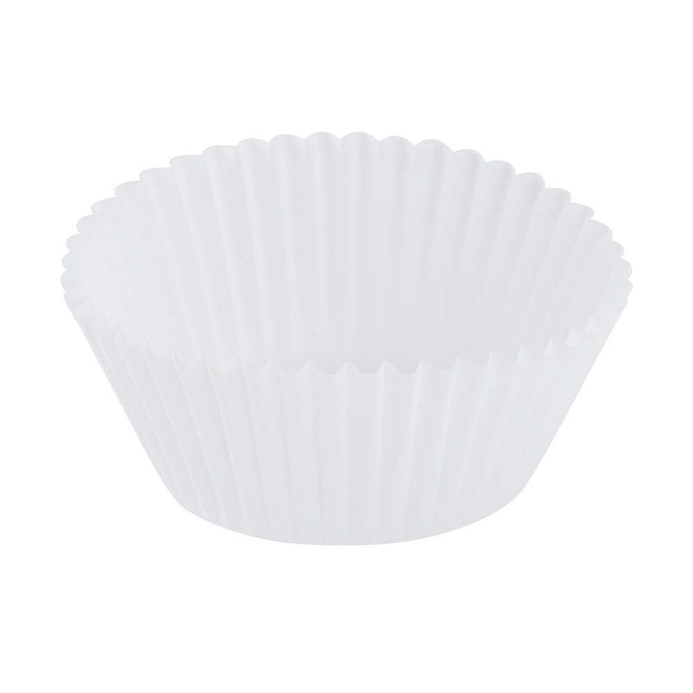 Hoffmaster White Fluted Bake Cup (Set of 10000)