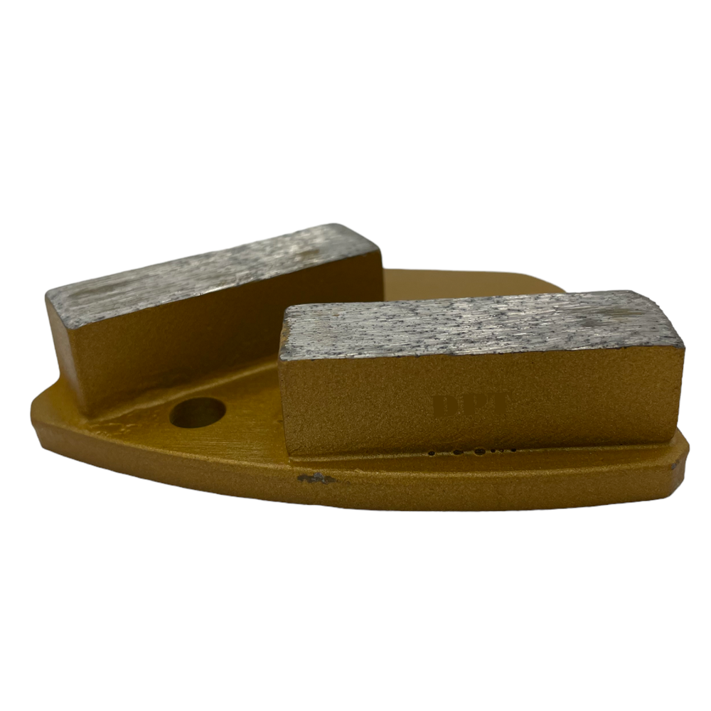 18 Pack Bolt on Diamond Grinder Tooling For Concrete Floor Grinders Medium Bond