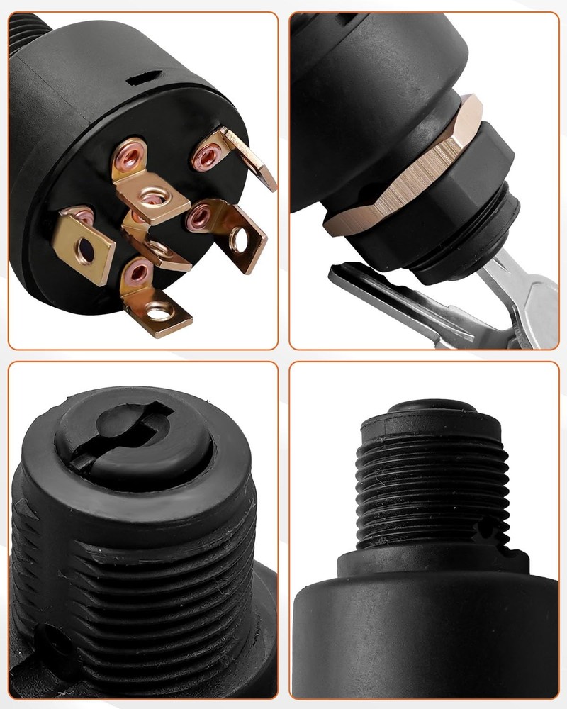 MP41000 Marine Ignition Switch Fit for Most Mercucy Sierra Models Replace 87-...
