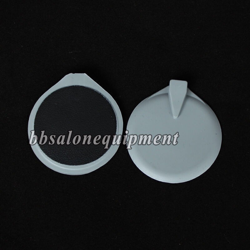 Replacement 6.5cm Rubber Round Reusable Electrode Pad For Microcurrent Machine
