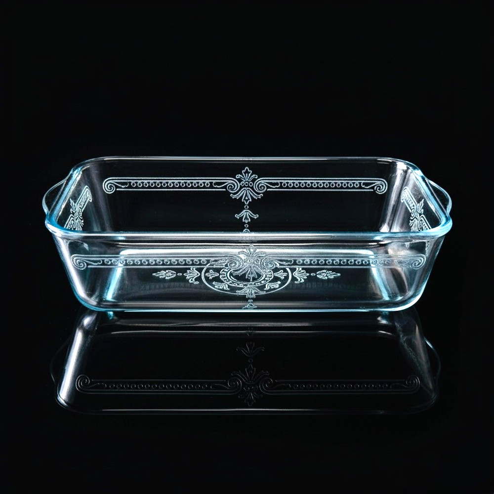 💠 Fire King Philbe Sapphire Blue Rectangular Loaf Pan