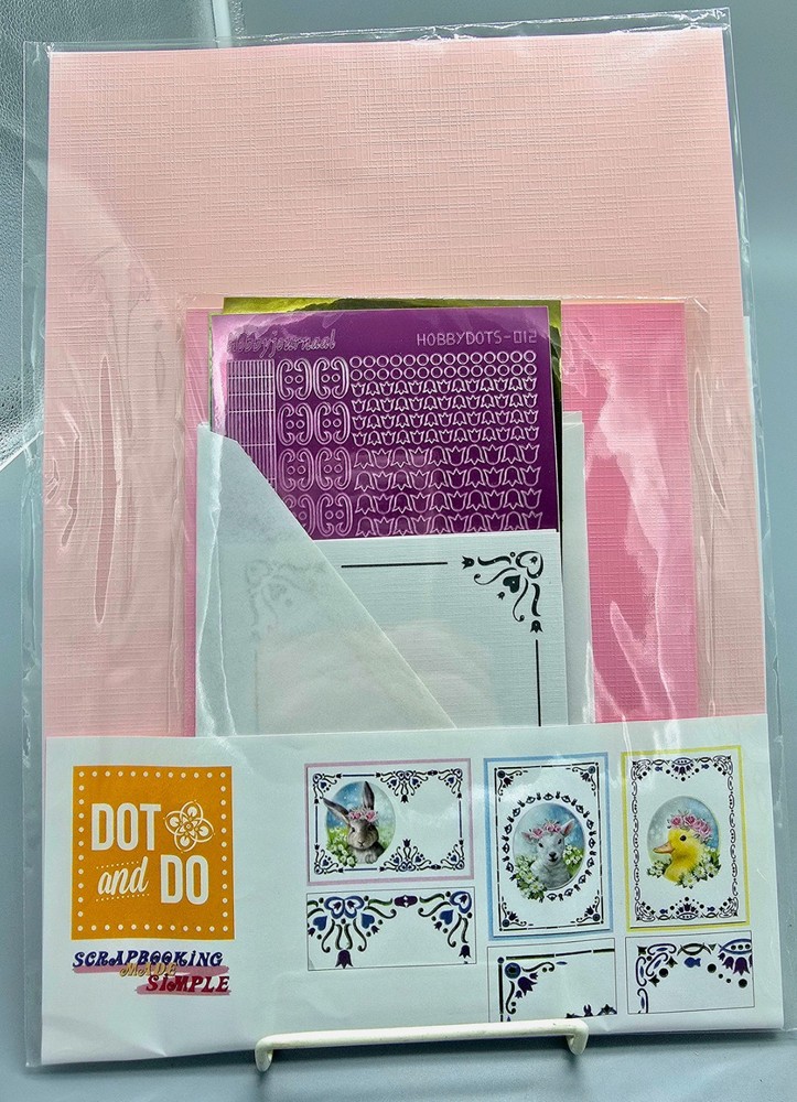 3 complete Scrapbooking Made Simple 'SPRING IS HERE' 3D PUSH OUT CARDMAKING KITS