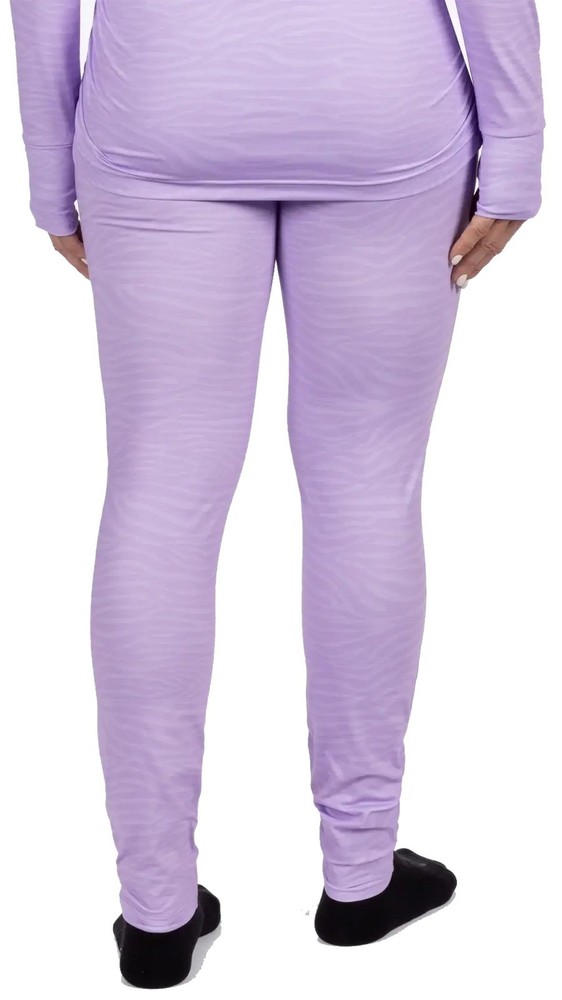 FXR Atmosphere Womens Base Layer Pants Lavander Zebra
