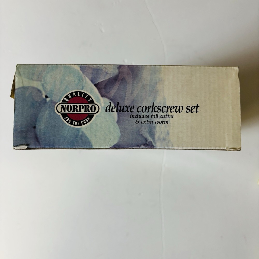 Norpro Corkscrew Deluxe Box Set NEW-IN-BOX Cool Set. Clean.
