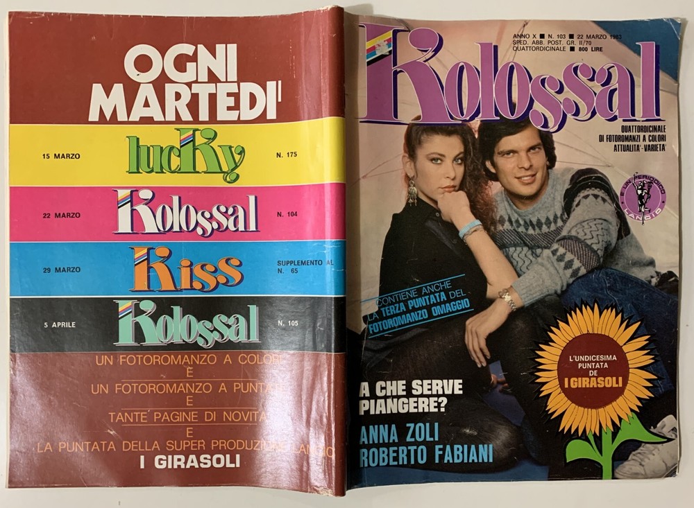 1983 COLOSSAL LAUNCH PHOTO NOVEL N.103