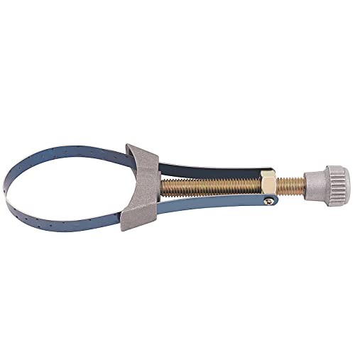1PC Car Auto Motorcycle Oil Filter Tool Strap Wrench Diameter Adjustable 60mm