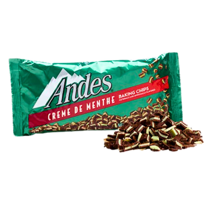 Andes Creme De Menthe Baking Chips 10 oz  Mint Chocolate Candy Pieces for Baking