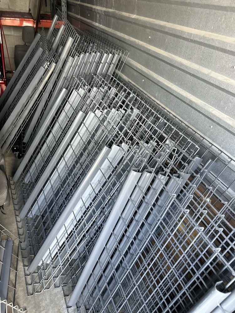 Pallet Rack Racking Shelf Wire Deck Decking Mesh 4' 48" x46" Waterfall 2500 LB