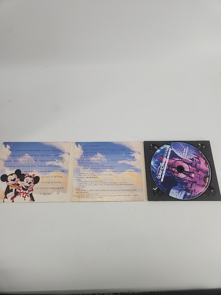 The Walt Disney World Explorer CD-ROM (Windows) Disney Interactive