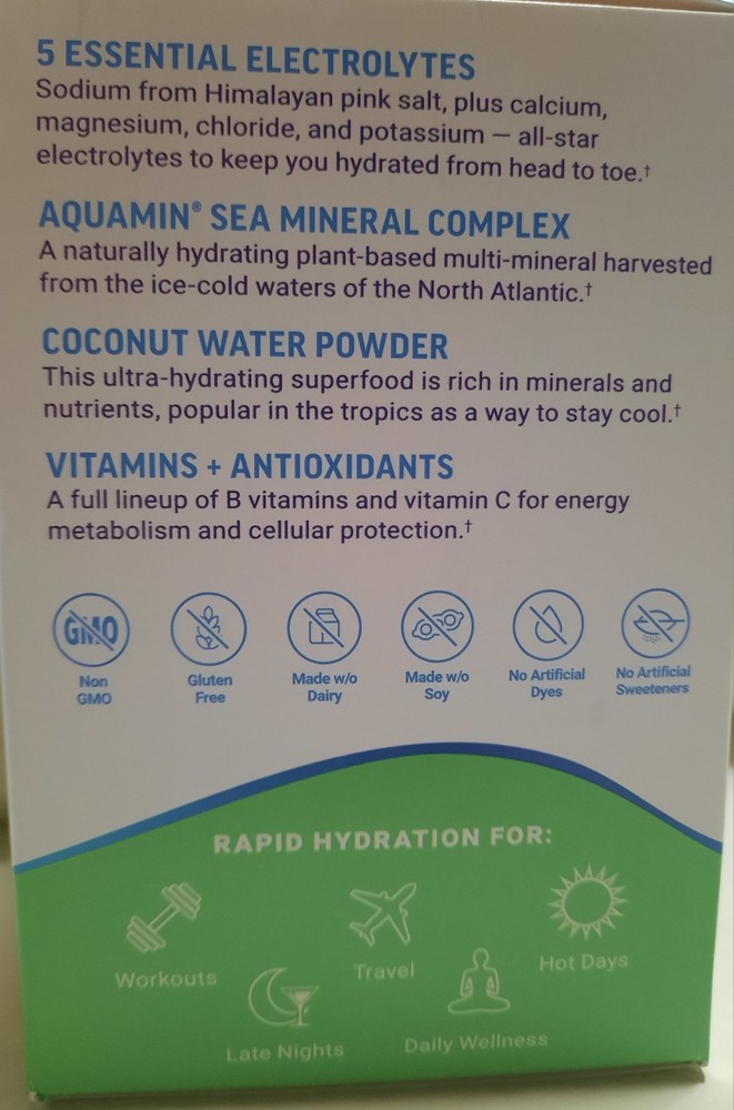 Force Factor, Liquid Labs, Rapid Hydration, Lemon Lime