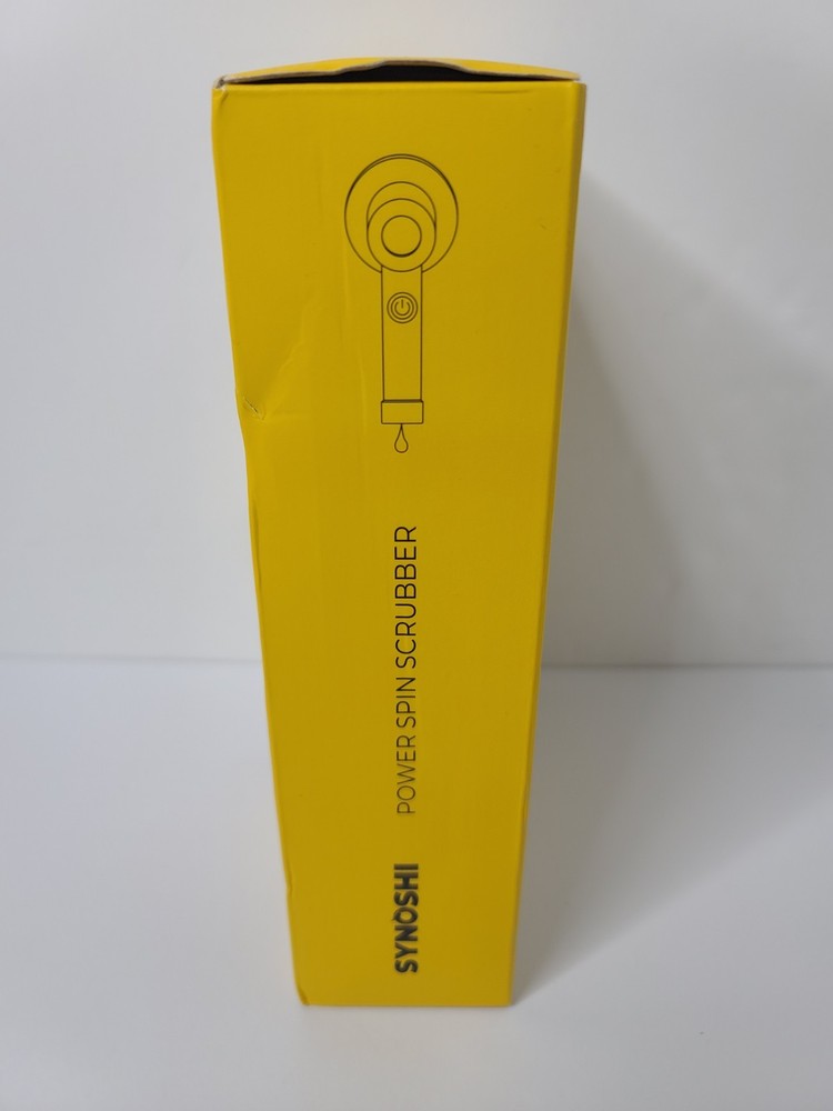 Synoshi Power Spin Scrubber Cleaning Brush Rechargeable New