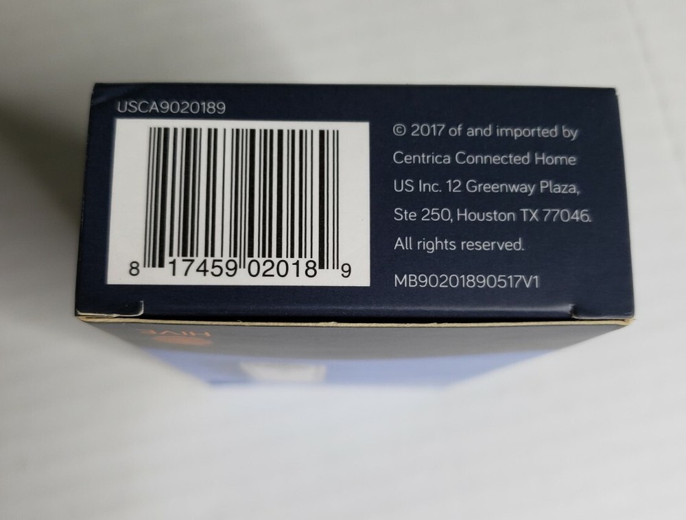 Hive Motion Sensor - White - Smart Motion Sensor New Open Box