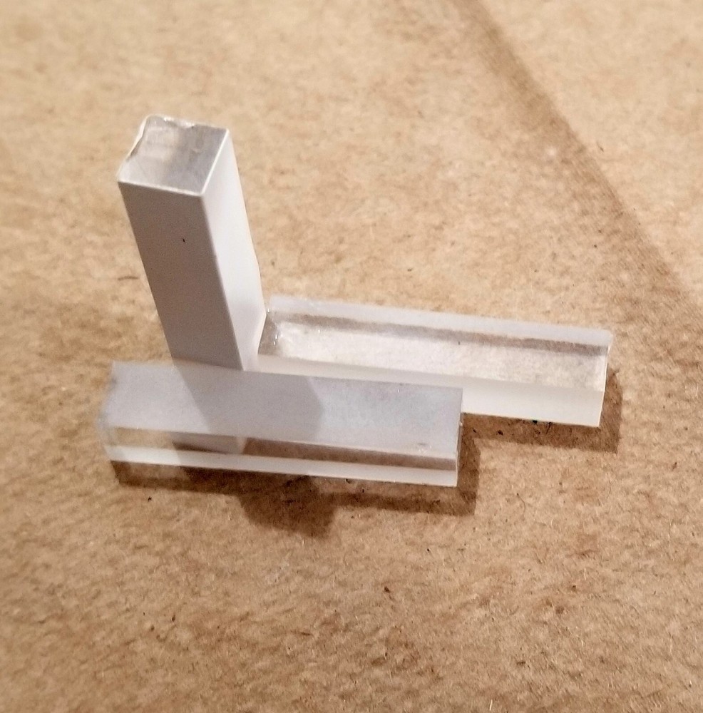 BGO Scintillation Crystal Pixels (No PTFE).