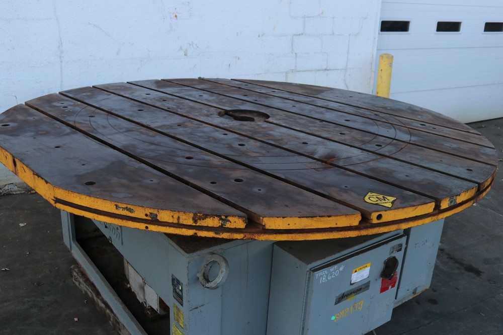 96" X 200,000 LB ARONSON WELDING TABLE: YODER #72507