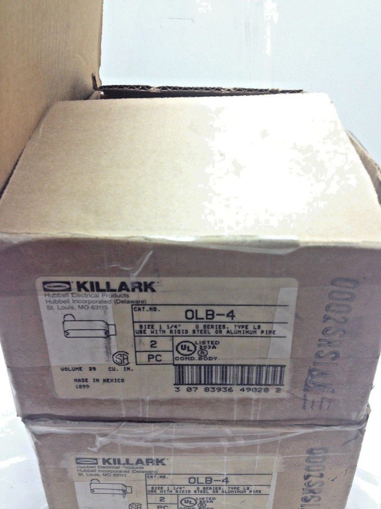 KILLARK Olb-4 Conduits