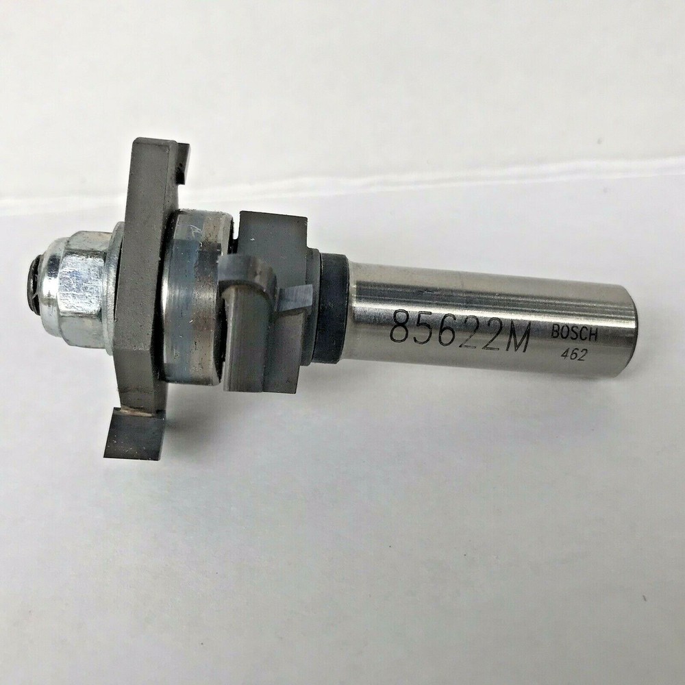 BOSCH 85622M 1/2" SHANK BEADING STILE & RAIL ROUTER BIT ASSEMBLY
