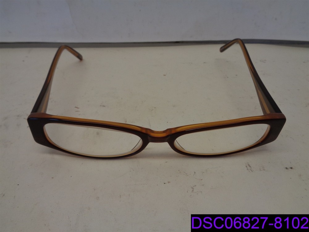 Womens Plastic Brown Reading Glasses