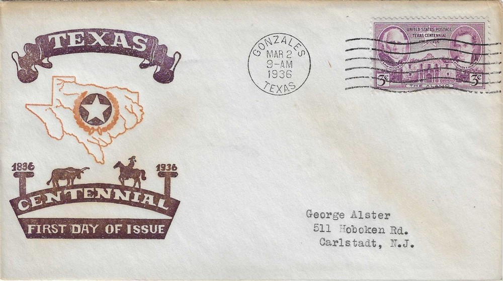 FDC   776-40 --  1st  Sidenius