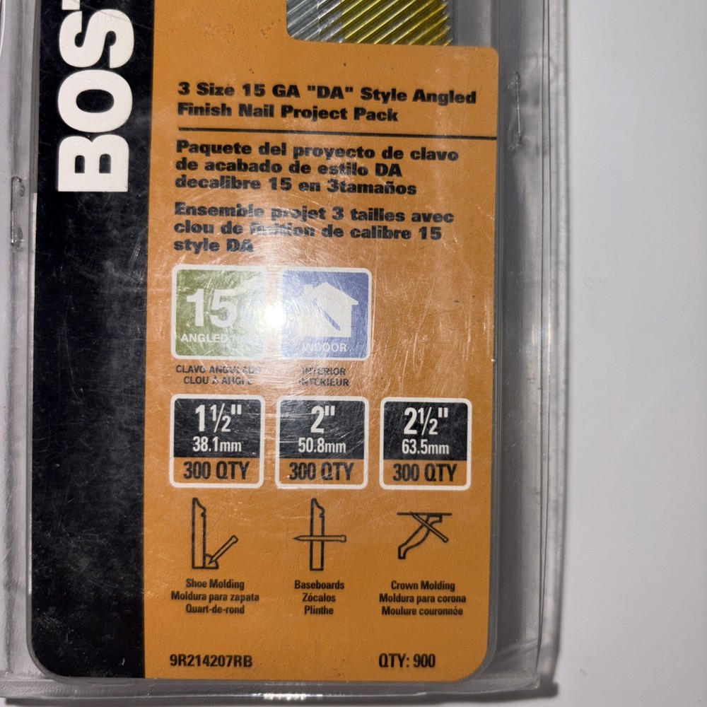 Bostick Finish Nailer Project Pack Size 3 15Ga BTDA15PP