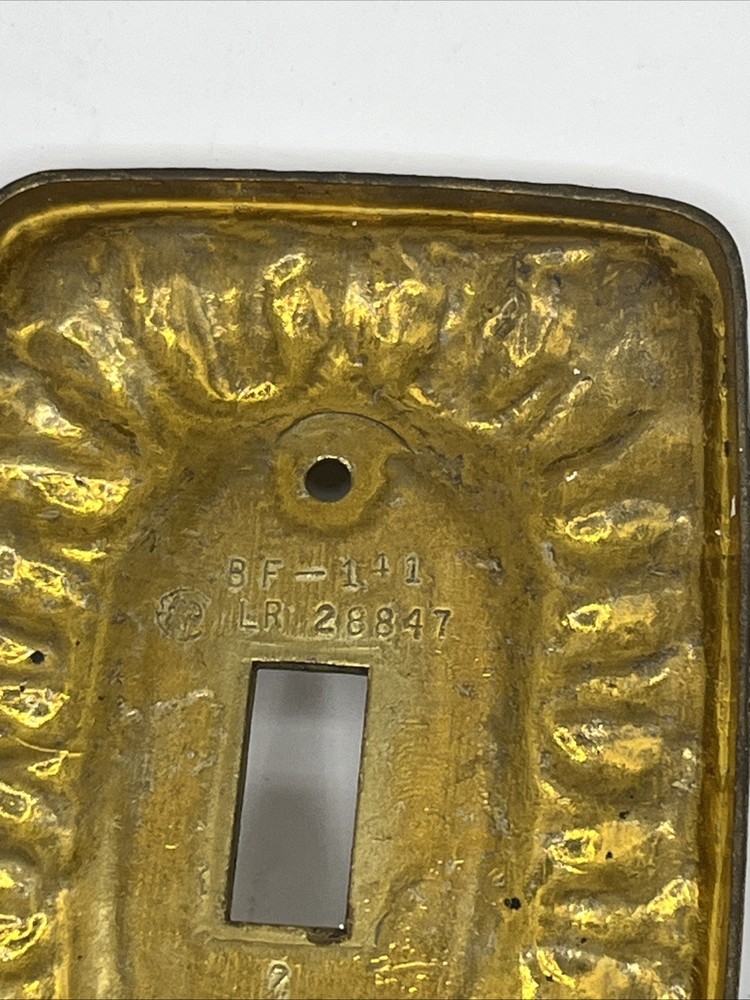 70’s Vintage Metal Switch Covers