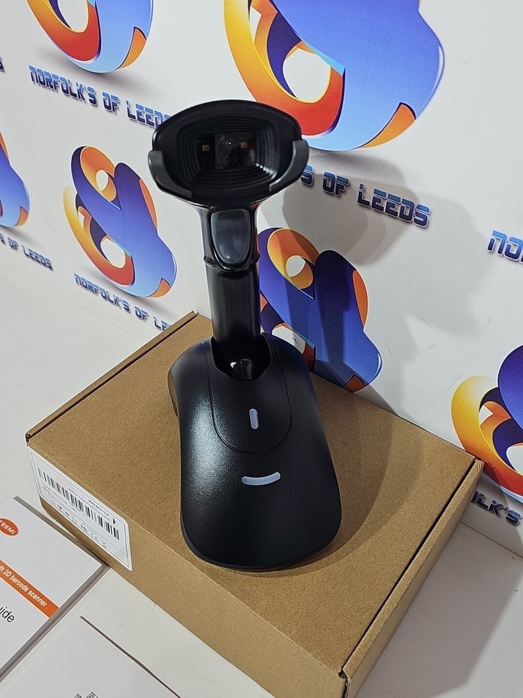TEEMI TMSL 53 CR 2D Bluetooth Barcode Scanner USB Cradle QR PDF417 Datamatrix M